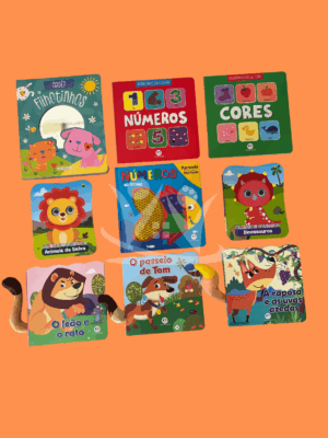 Kit Literário (112 livros) 0 - 3 anos