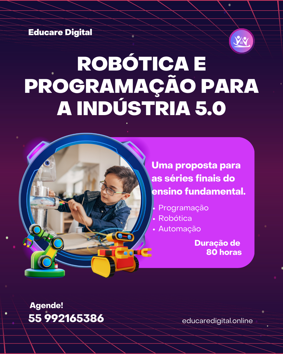 Robótica e Programação para a Indústria 5.0