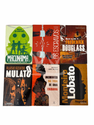 Kit Literário Raízes Brasileiras: Afro, Indígena e Regional (50 livros)