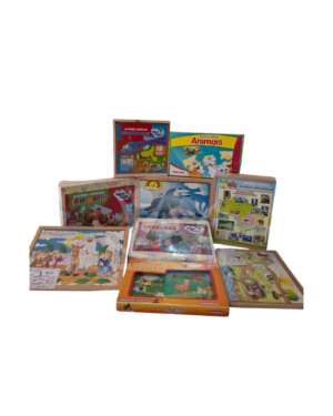 Kit A- Psicomotricidade- Quebra-Cabeças (12 Itens)