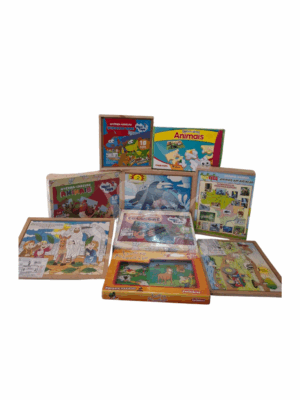Kit A- Psicomotricidade- Quebra-Cabeças (12 Itens)