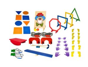 Conjunto de Atividades e Agilidades Corporais (54 Peças)