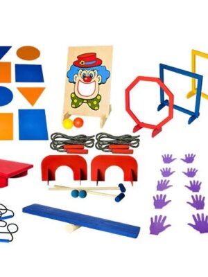 Conjunto de Atividades e Agilidades Corporais (54 Peças)