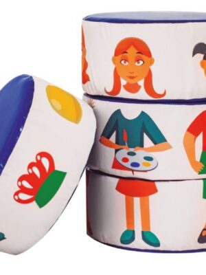 Cilindro das Profissões (4 Peças)