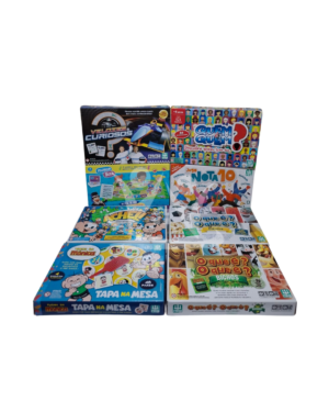 Kit C - Jogos de Tabuleiro (08 Itens)