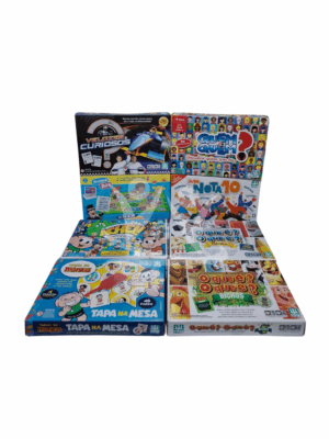 Kit C - Jogos de Tabuleiro (08 Itens)