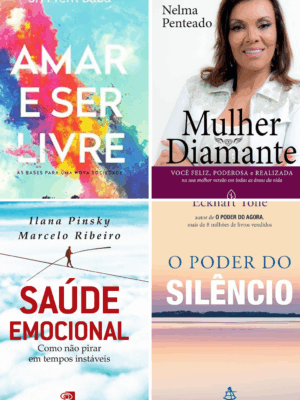 Kit Literário Motivacional (25 Livros)