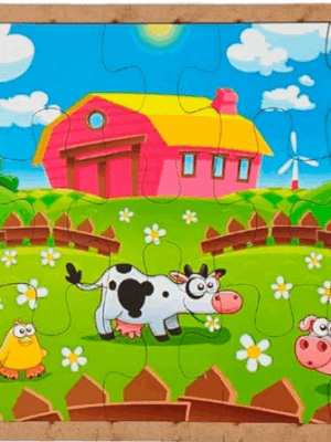 Kit C- Psicomotricidade- Quebra-Cabeças (10 Itens)