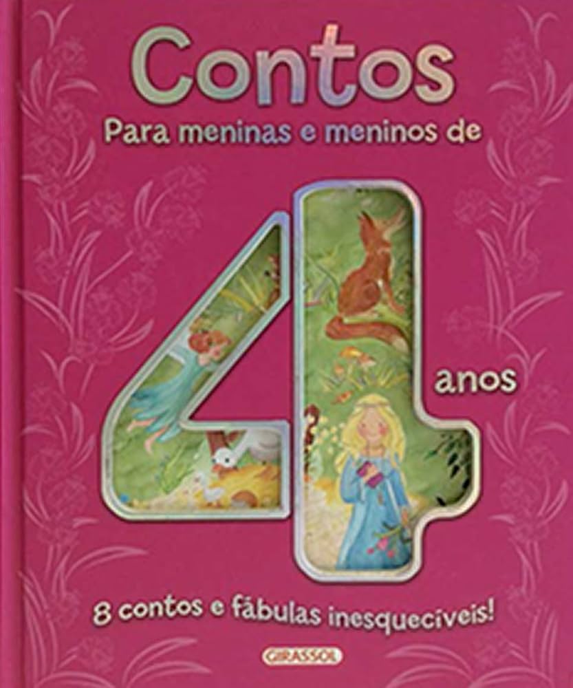 08 Contos Para Meninas e Meninos de 4 Anos