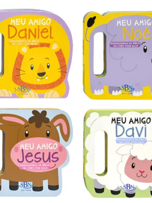 Coleção Meu Amigo: -Jesus -Noé -Daniel -Davi