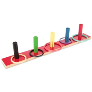 Jogo de Argolas Liso - MDF - 10 Peças