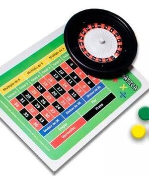 Livro Manipulativo Jogo Roleta Matematica