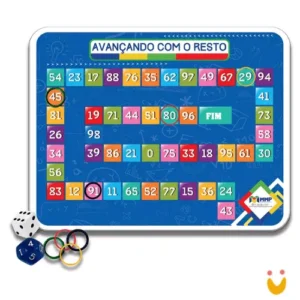 Livro Manipulativo: Avançando com o Resto - Magnético