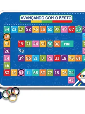 Livro Manipulativo: Avançando com o Resto - Magnético