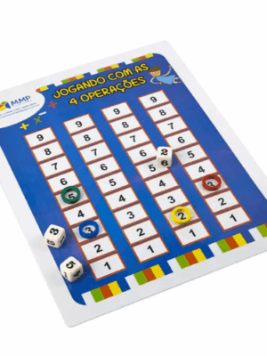 Livro Manipulativo: Jogando com as 4 Operações - Magnetico