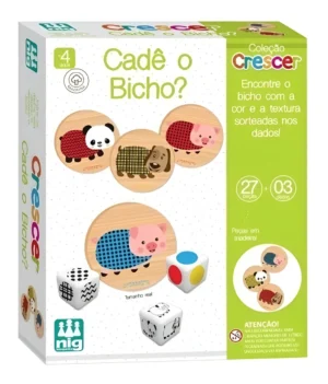 Crescer - Cadê o Bicho - MDF