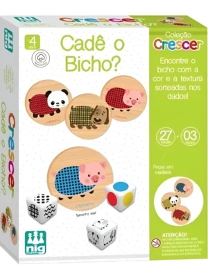 Crescer - Cadê o Bicho - MDF