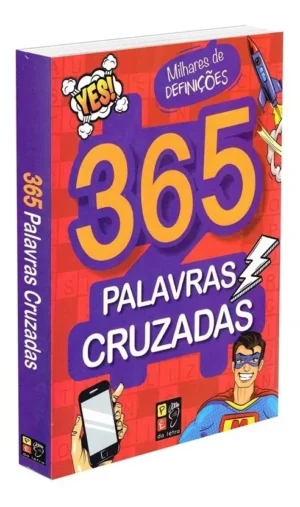 365 Palavras Cruzadas - Rosa Escuro