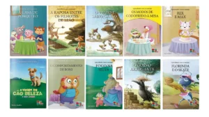 Coleção: Aprendendo com os Animais - 10 livros