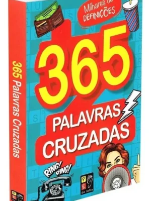 365 Palavras Cruzadas - Azul Claro