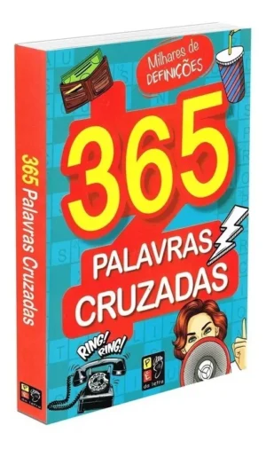 365 Palavras Cruzadas - Azul Claro