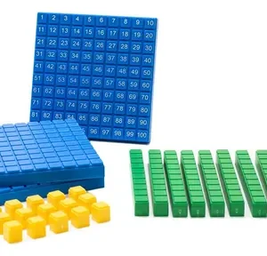 Livro Manipulativo Material Dourado - plastico encaixável