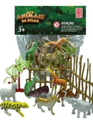 Kit Animais Da Selva