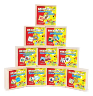 Memória Kit- MDF - 10 Jogos