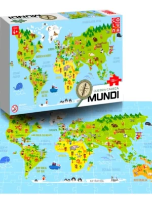 QUEBRA CABEÇA 100PCS - MUNDI