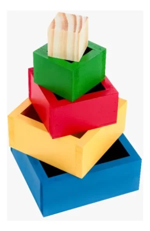 Caixas Coloridas - MDF - 5 Peças