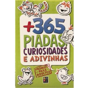 365 Piadas - Curiosidades e Adivinhas - Capa Verde