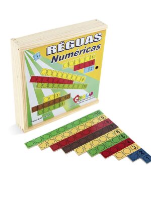 Régua Numérica - MDF - 61 Peças