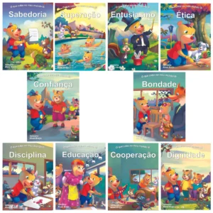 Coleção: O que cabe no meu mundo 3 - 10 livros