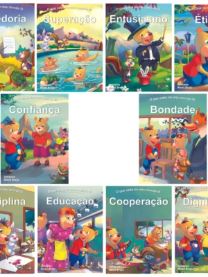 Coleção: O que cabe no meu mundo 3 - 10 livros