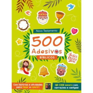 500 Adesivos - Novo Testamento