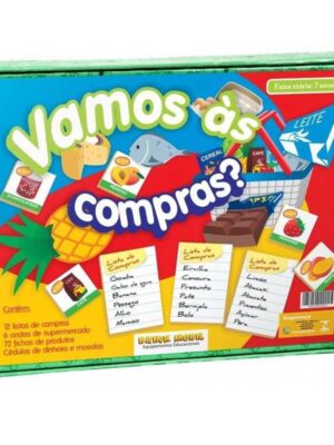 Vamos as Compras Em MDF e Cartão Duplex - 335 Peças