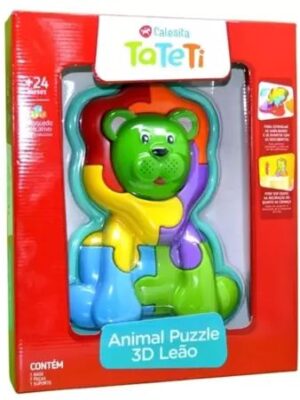 Animal Puzzle 3D LEÃO