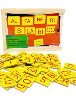 Alfabeto silábico - 180 peças