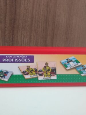 Memória De Profissões Em MDF- 40 Peças