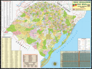 Mapa Do Rio Grande do Sul