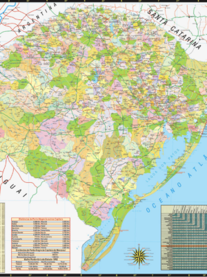 Mapa Do Rio Grande do Sul