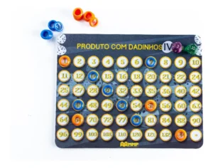 Livro Manipulativo - Jogo Produtos com Dadinhos IV