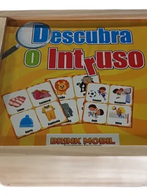 Descubra o Intruso - 50 Peças
