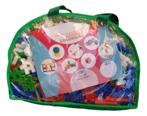 Conjunto Criativo Barras Coloridas 500 Peças