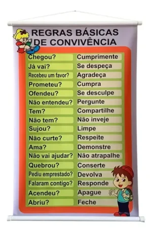Banner de regas Básicas de Convivência