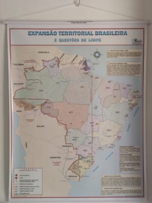 Mapa Histórico - Expansão Territorial do Brasil
