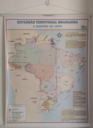 Mapa Histórico - Expansão Territorial do Brasil