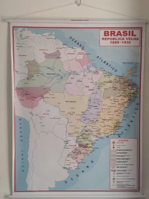 Mapa do Brasil - República Velha