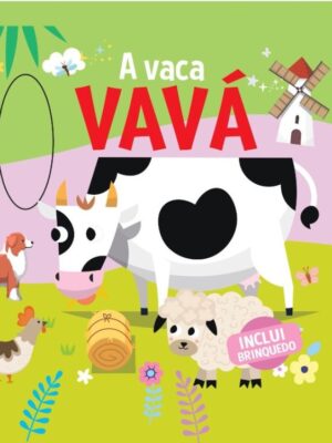 Livro com Pelúcia - A Vaca Vavá