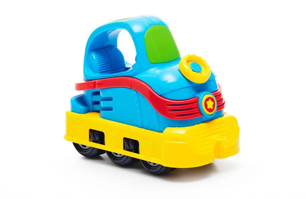 Rodadinhos - Locomotiva - CAIXA MICRO ABERTA